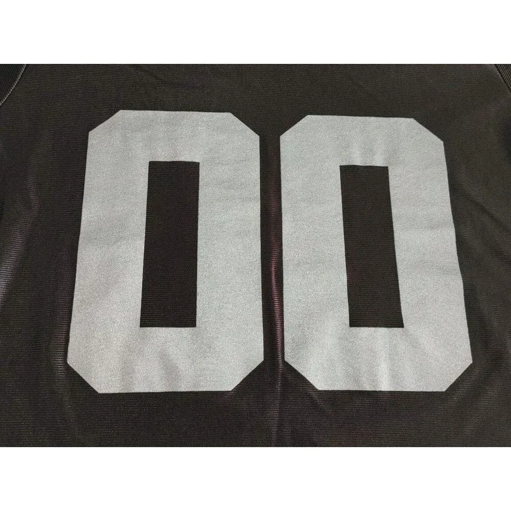 Las Vegas Oakland Raiders Women’s NFL Team Apparel Jersey #00 Size Medium